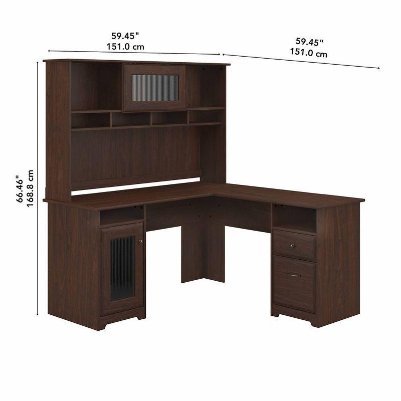 Shelonda L-Shaped Executive Desk