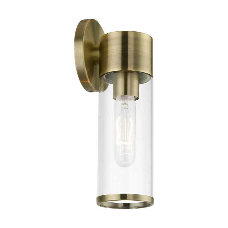 Livex Lighting Banca 1 - Light Sconce in  Antique Brass