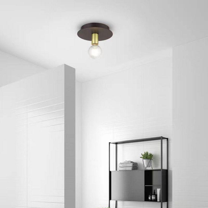 Livex Lighting Hillview 1 - Light Flush Mount in  Bronze