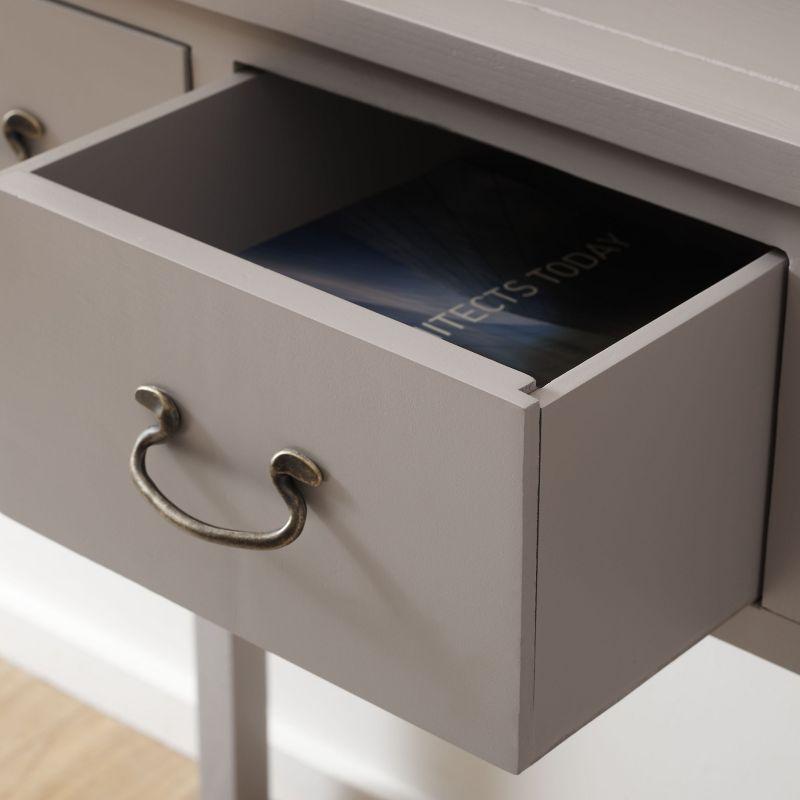 Cindy Console - AMH6568D - Gray - Safavieh Couture