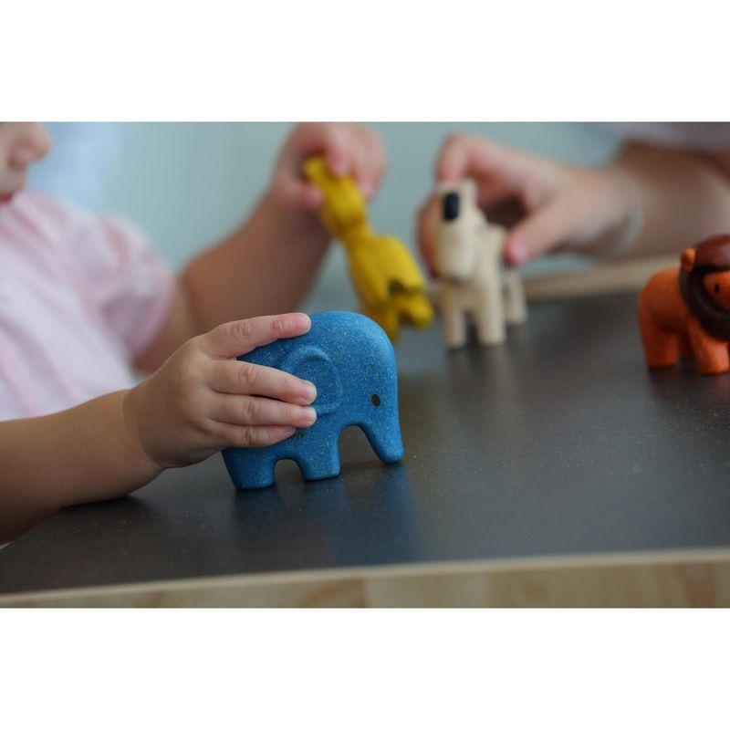 Plantoys| Wild Animals Wooden Figure Set