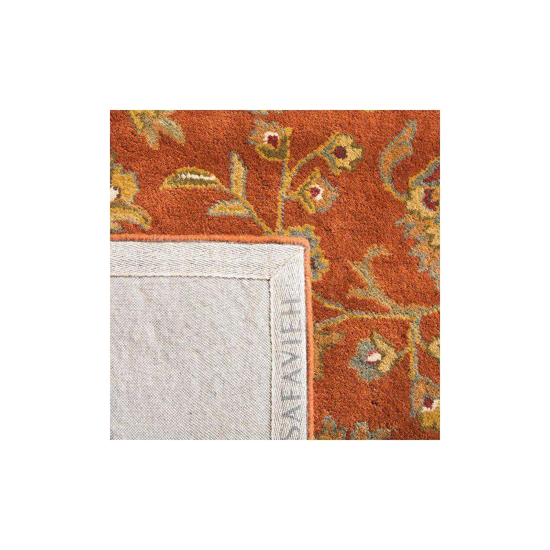 Heritage HG820 Handmade Accent Rug - 2'x3' - Red/Natural - Safavieh