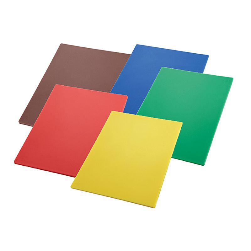 Winco HAACP Color-Coded Cutting Board, 1/2" Thick