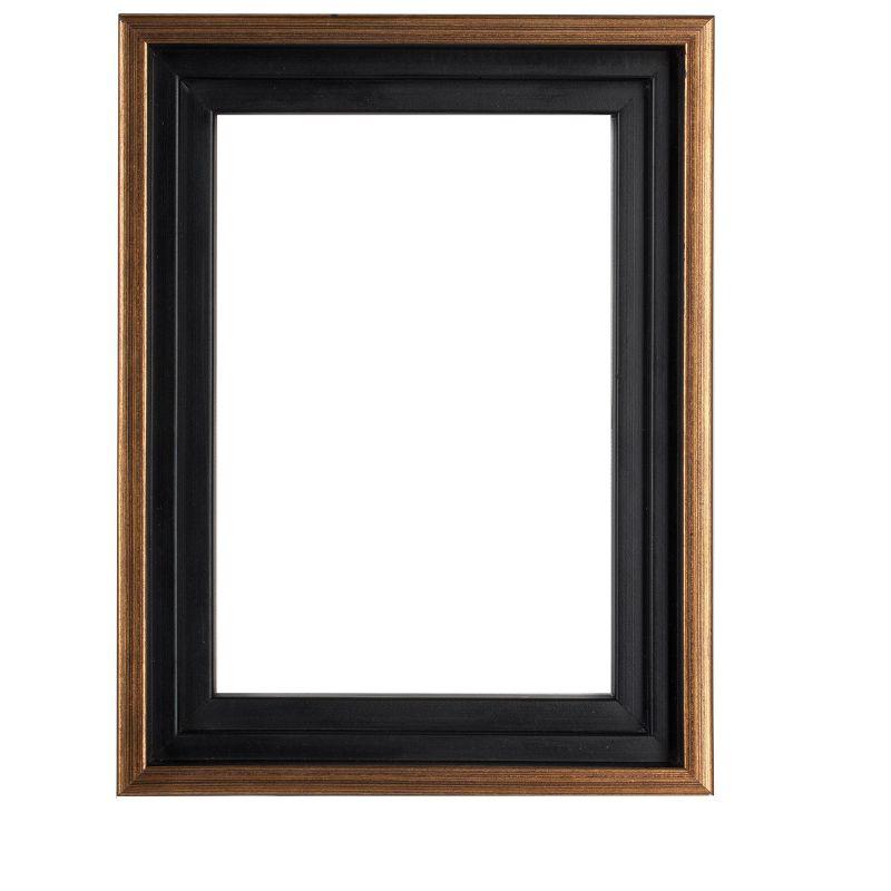 Antique Gold 16x20 Wood Floating Wall Frame