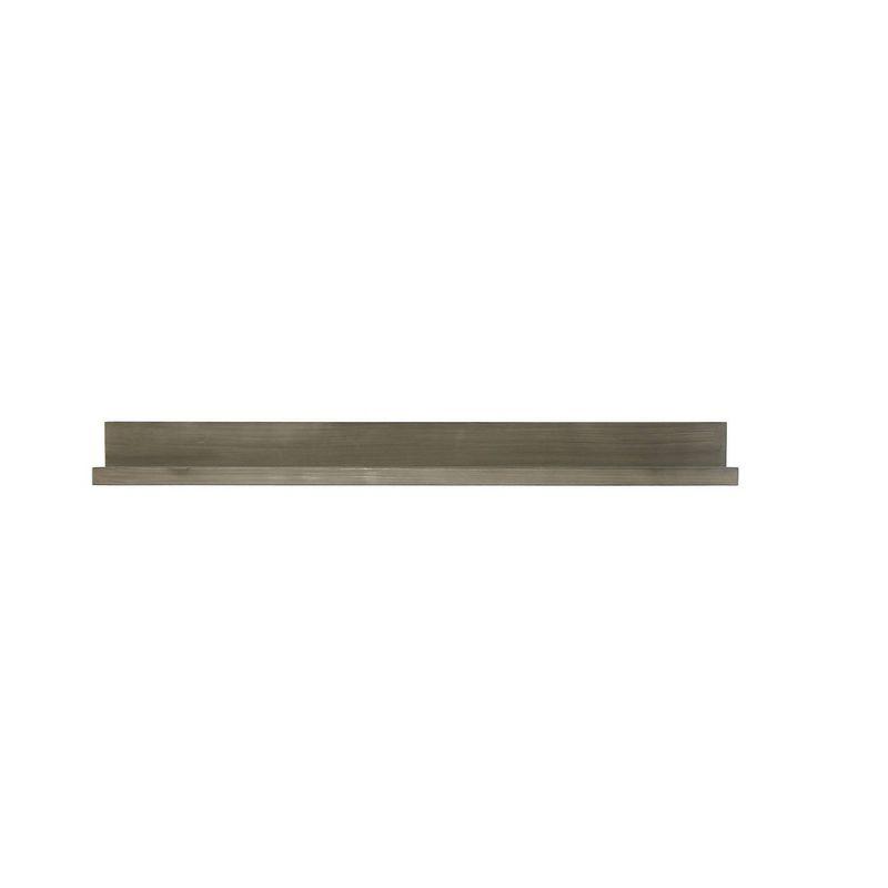 Driftwood Gray 48" Modern Wooden Picture Ledge Wall Shelf