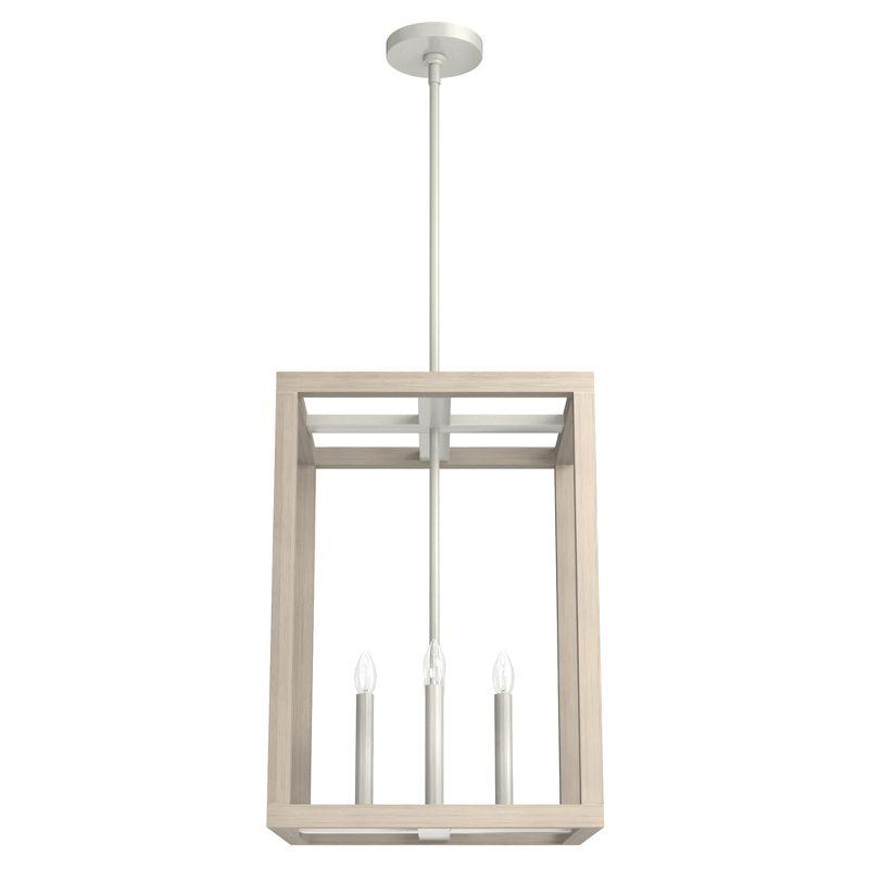 Squire Manor 4 - Light Lantern Rectangle Chandelier