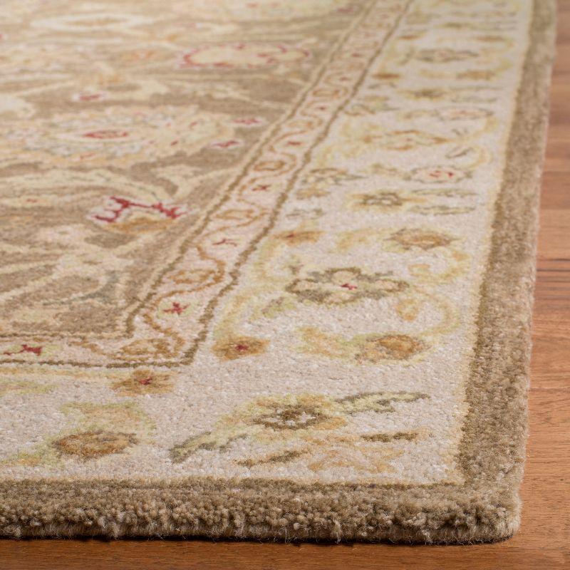 Anatolia AN522 Hand Tufted Indoor Runner Rug - Tan/Ivory - 2'3"x10' - Safavieh