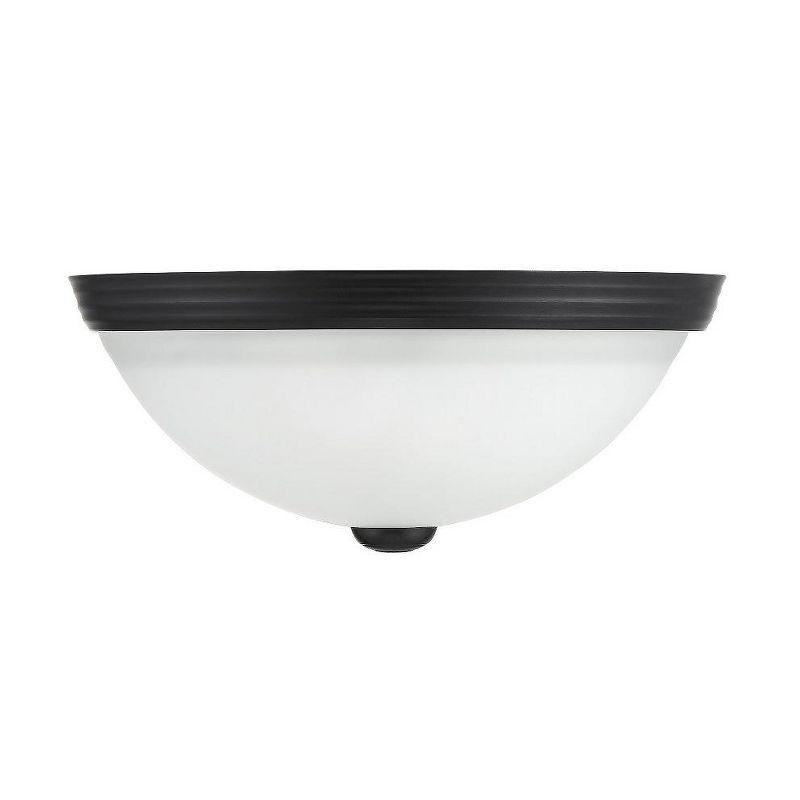 Savoy House NULL 2 - Light Flush Mount in  Black