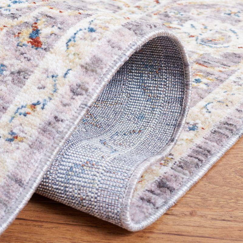 Olympia OPA210 Power Loomed Indoor Accent Rug - 4'x6' - Grey/Ivory - Safavieh