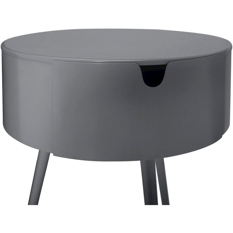 Meridian Furniture,Bali Grey Nightstand