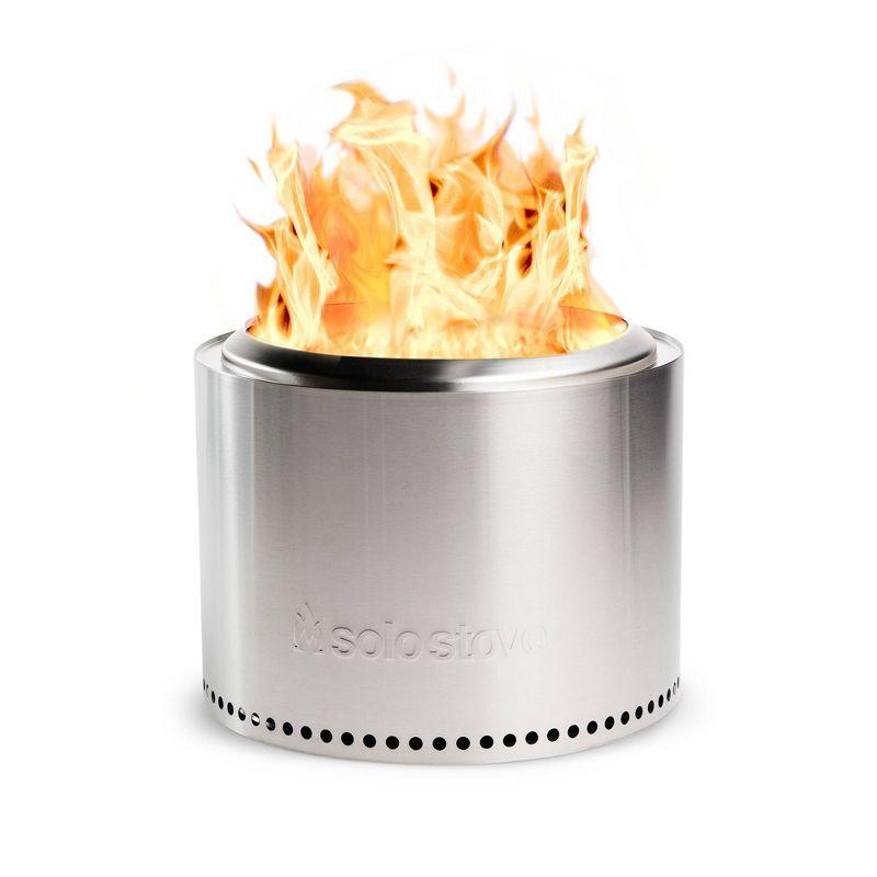 Solo Stove Bonfire 2.0 Smokeless Stainless Steel Fire Pit