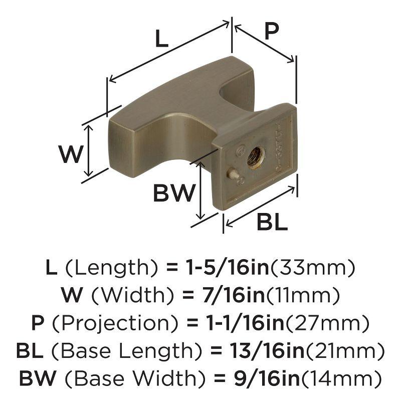 Amerock Westerly Cabinet Knob - Bar