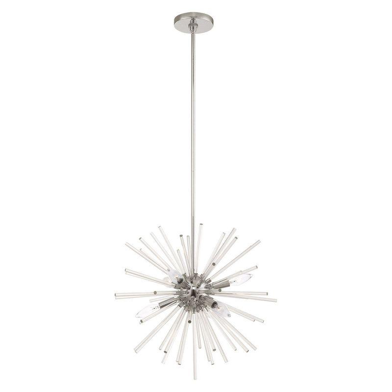 Livex Lighting Utopia 6 - Light Chandelier in  Polished Chrome