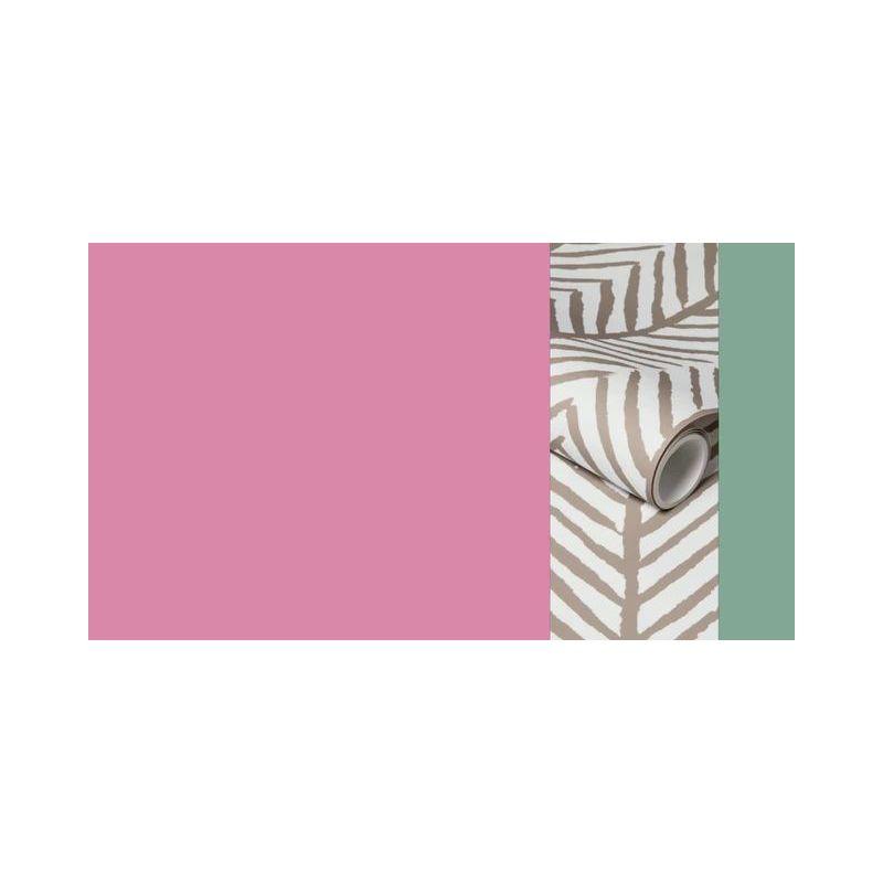 Herringbone Stripe Peel & Stick Wallpaper Tan - Threshold™: Removable, Self-Adhesive, Stain-Resistant, Washable