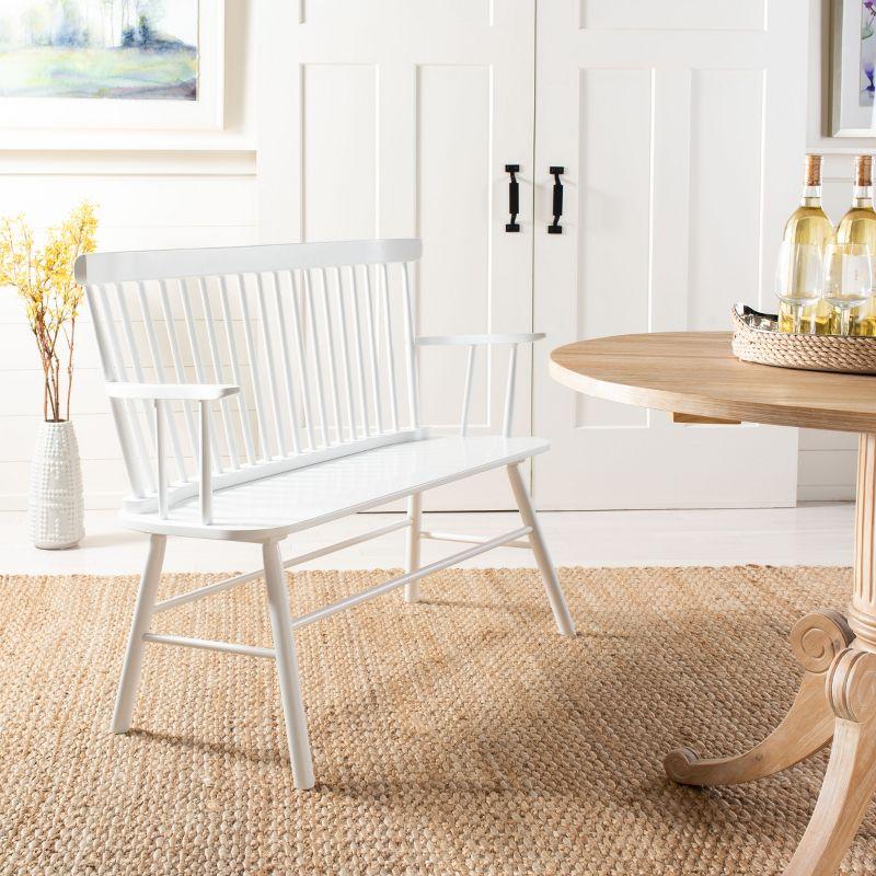 Addison Loveseat - AMH8513 - White - Safavieh Couture