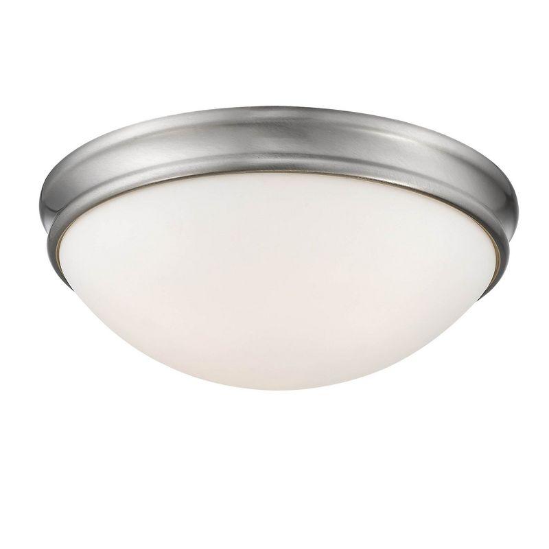 Millennium Lighting 3 - Light Flush Mount in  Brushed Nickel
