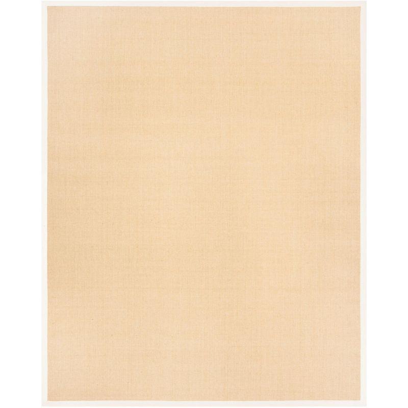 Natural Fiber NF441 Power Loomed Indoor Area Rug - Maize/Wheat - 9'x12' - Safavieh