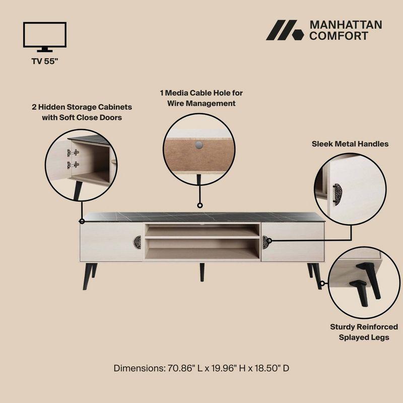 George Oliver Dalaylah 70.9" Mid-Century Modern TV Stand