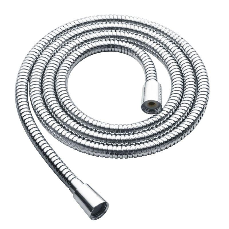 BRIGHT SHOWERS 79" Stainless Steel Shower Hose for Handheld Shower Heads, Ultra-Flexible Replacement with Brass Insert, Chrome