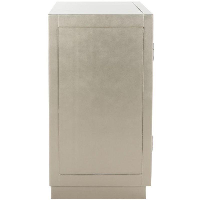 Kaia 2 Door Chest - CHS6404 - Champagne/Mirror - Safavieh