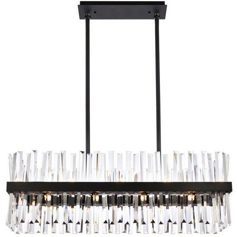 Elegant Lighting Serephina 20 - Light Chandelier in  Black