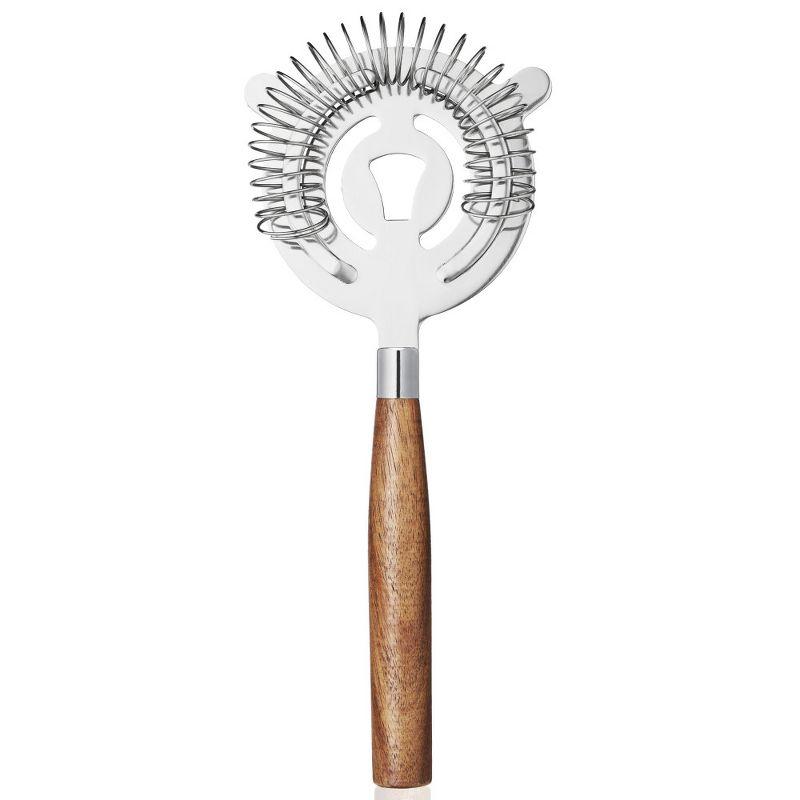 Cocktail Strainer with Acacia Handle