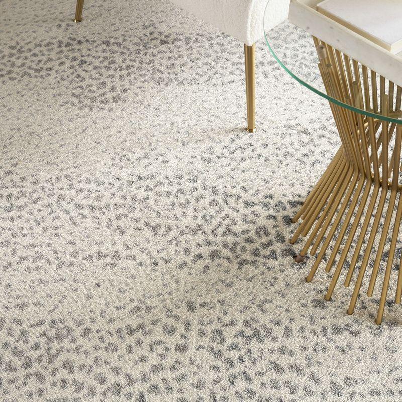 Nourison Elegance Modern Abstract Indoor Rug Beige Grey 7'10" x 10'6"