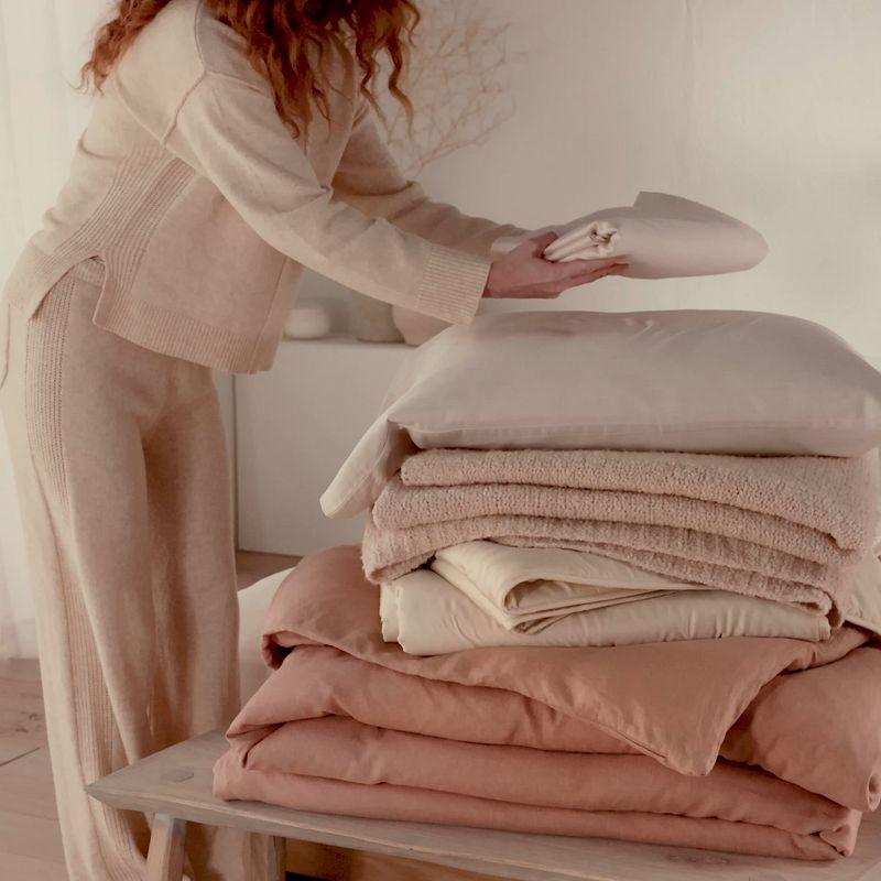 Standard Rayon from Bamboo Quilt Pillow Sham Adobe Clay - Casaluna™