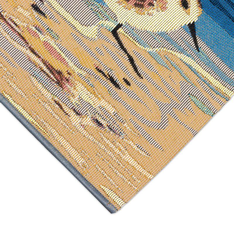 Liora Manne Esencia Sandpipers Indoor/Outdoor Mat Sand 1'11" x 4'11"