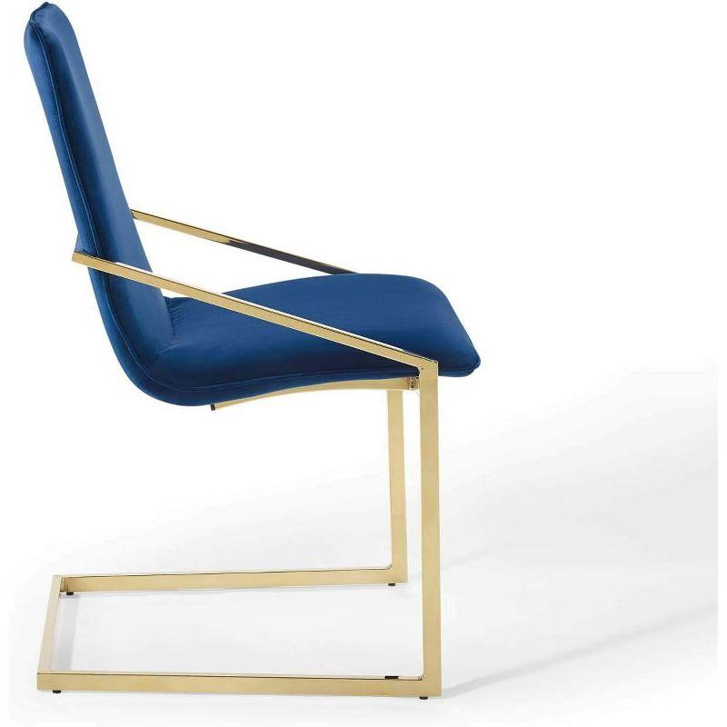 Modway Pitch Performance Velvet Dining Armchair