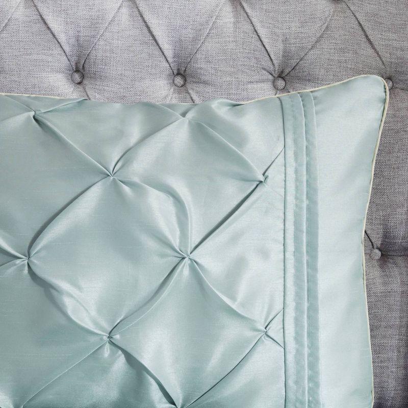 Madison Park Laurel 7 Piece Tufted Comforter Set