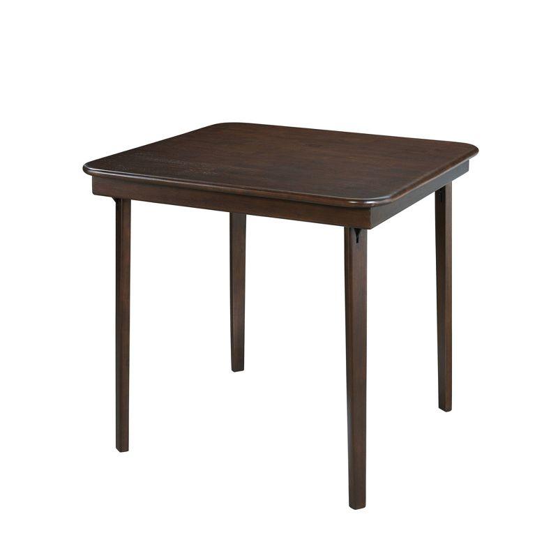 32'' Solid Wood Square Portable Folding Table