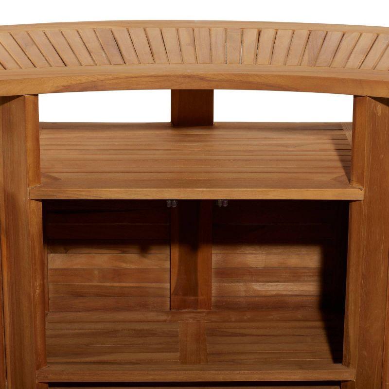 Patio Bar Table Teak - Olivia & May