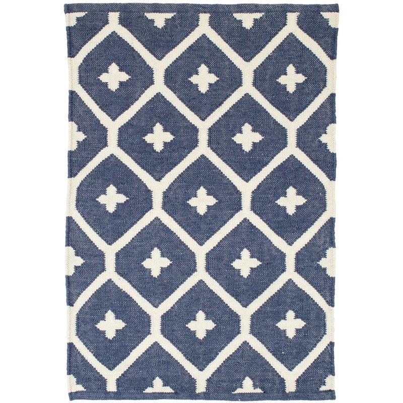 Elizabeth Navy Handwoven Indoor/Outdoor Rug