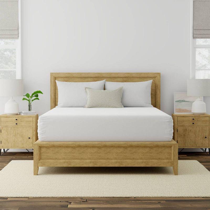 Allerease Twin Ultimate Cotton Waterproof Allergen and Bedbug Barrier Zippered Mattress Protector: Hypoallergenic Encasement