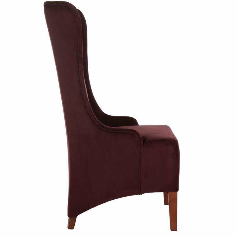 Becall 20''H Dining Chair - Bordeaux - Safavieh