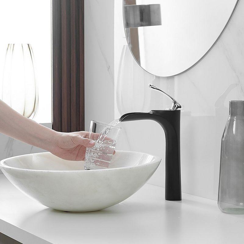 BWE Single Hole Single Handle Bathroom Vessel Sink Faucet With Pop Up Drain Without Overflow