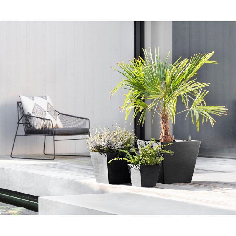 Ecopots Rotterdam Plastic Pot Planter