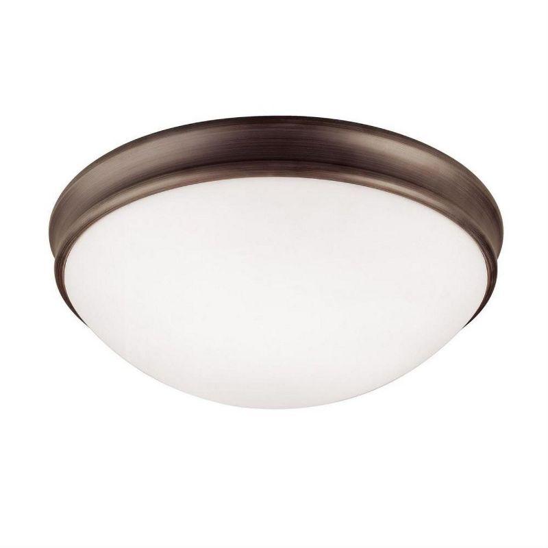 Capital Lighting Hansen 3 - Light Flush Mount in  Oil Rubbed Bronze