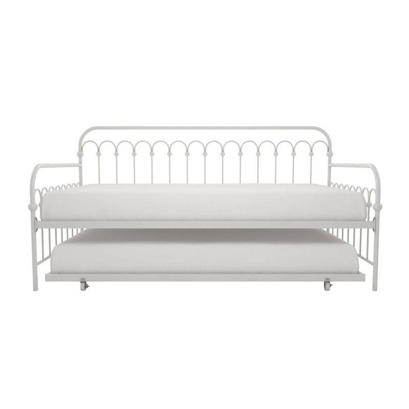 Bright Pop Metal Daybed with Trundle