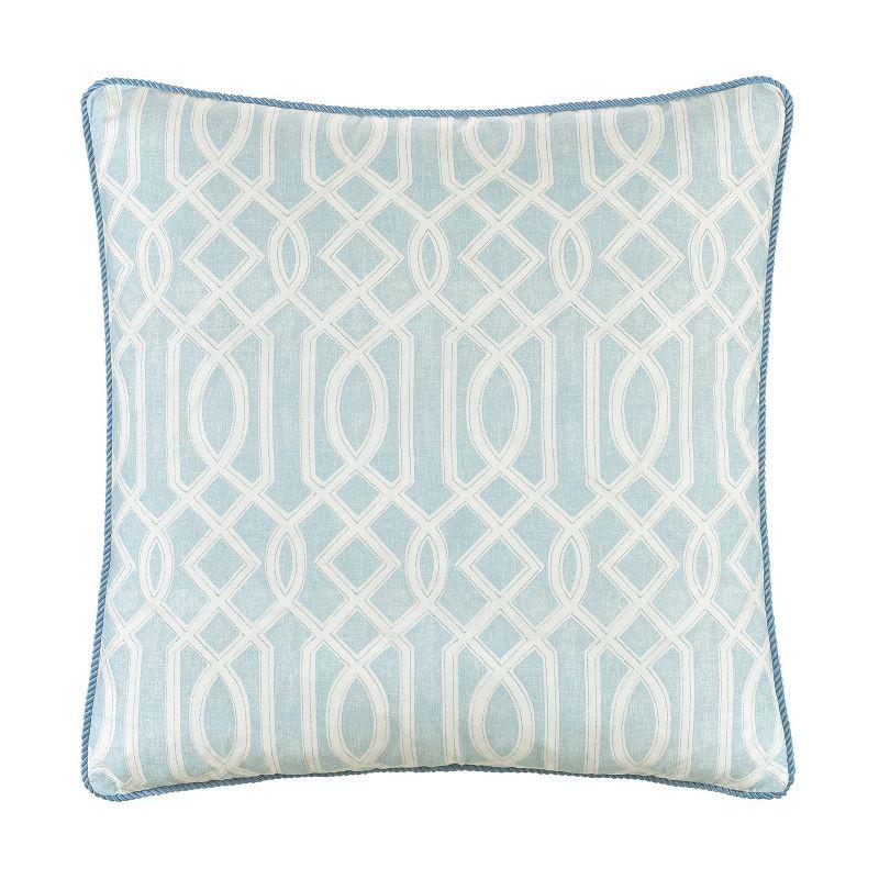 Waverly Mudan Floral Decorative Throw Pillow