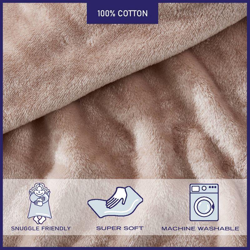 Poppy & Fritz Solid Ultra Soft Plush Pink Blanket & Reviews | Wayfair
