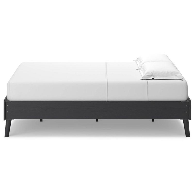 Charlang Platform Bed Black/Gray - Signature Design by Ashley