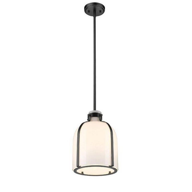 Z-Lite Pearson 1 - Light Chandelier in  Matte Black