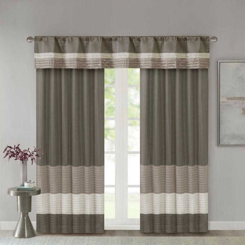 Amherst Polyoni Pintuck Window Valance