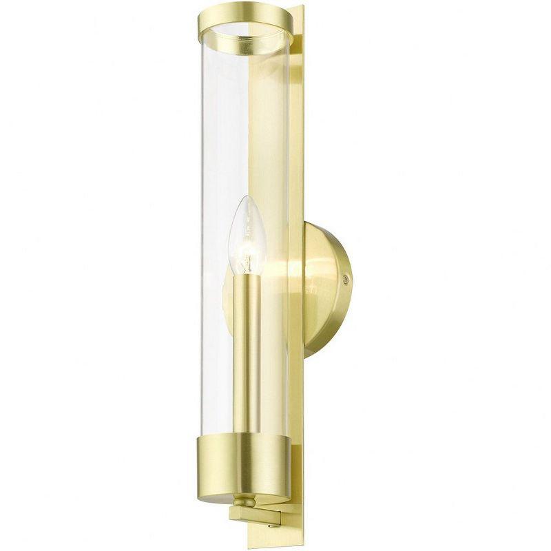 Livex Lighting Castleton 1 - Light Sconce in  Satin Brass