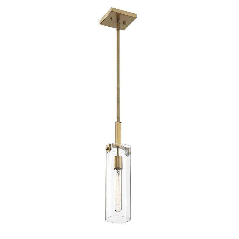 Savoy House Winfield 1 - Light Pendant in  Warm Brass