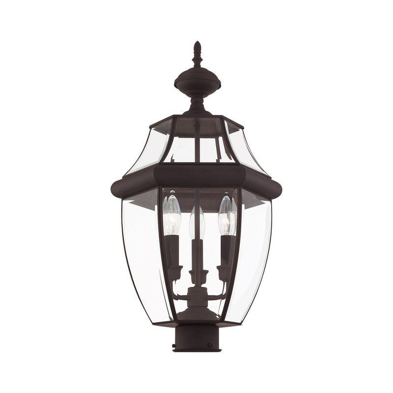 Livex Lighting Monterey 3 - Light Lantern in  Bronze