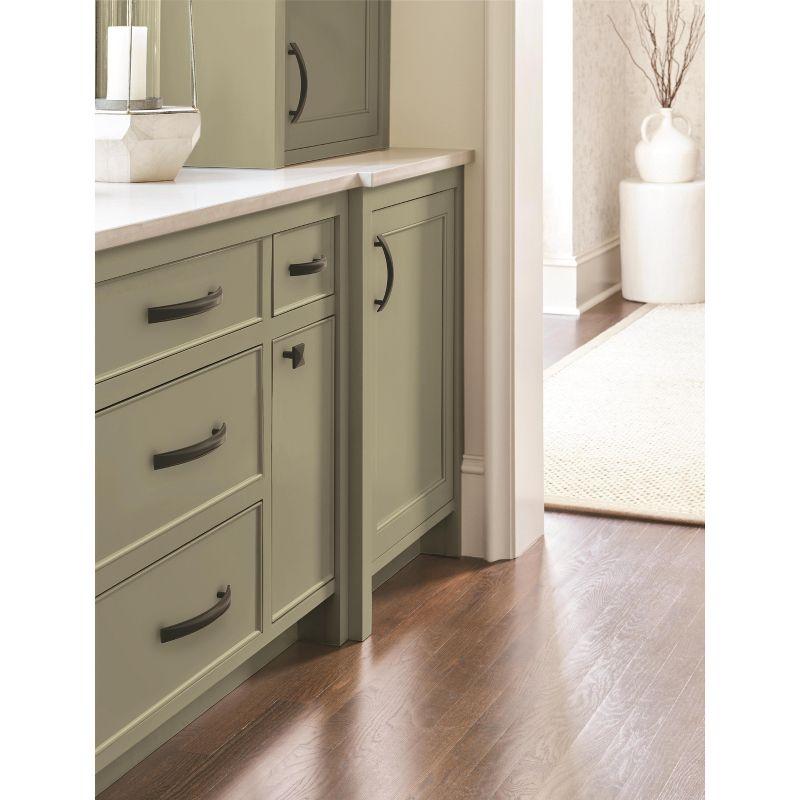 Amerock Extensity 3 inch (76mm) Center-to-Center Matte Black Cabinet Pull
