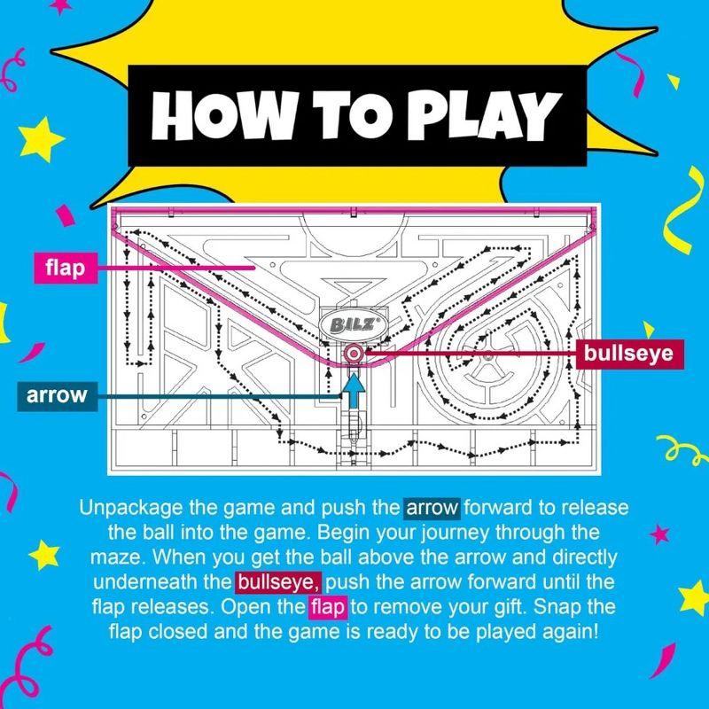 BILZ Money Puzzle E-Lope - Brain Teasing Maze for Cash or Tickets - Fun Way to Give Gifts - Reusable Puzzle for Kids, Adults and All Ages